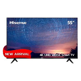 [Pre-order ของเข้า13พ.ค.]Hisense TV ทีวี 55 นิ้ว 4K Ultra HD Smart TV รุ่น 55E6H VIDAA U5 Voice Control Dolby Vision Netflix YouTube 2.4G+5G WIFI Build in /DVB-T2 / USB2.0 / HDMI /AV