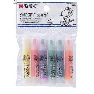 ปากกาเน้นข้อความ 6 สี รุ่น SHM22505