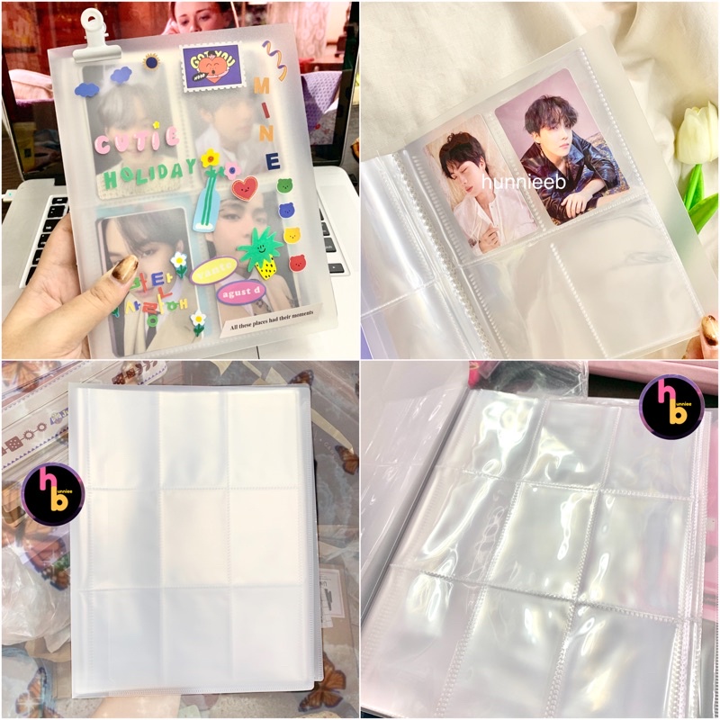 ภาพหน้าปกสินค้า(พร้อมส่ง) แฟ้มการ์ด 4ช่อง/9ช่อง ปกขาวขุ่นใส่การ์ดอัลบั้ม การ์ดเกม การ์ดการ์ตูน รูปโพราลอยด์ฯลฯ แฟ้มสี่ช่อง/แฟ้มเก้าช่อง