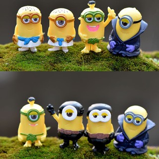 โมเดลมินเนี่ยน ฟิกเกอร์มินเนี่ยน (Minion) 1 ชุด 8 ตัว น่ารักมากๆ [2]