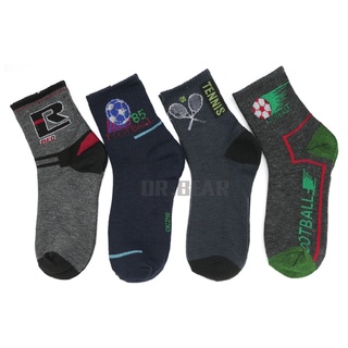 ภาพขนาดย่อของภาพหน้าปกสินค้า(*รุ่นA-3*12คู่)* ถุงเท้ากีฬา ถุงเท้าทำงาน ลายสป๊อต sport socks พอใจอย่างแน่นอน จากร้าน homestudentsocks บน Shopee ภาพที่ 3