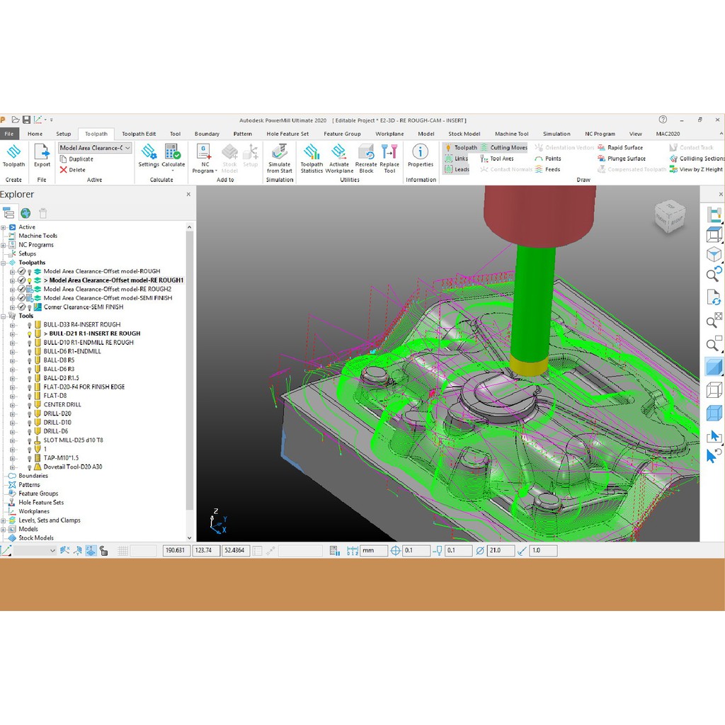 vdo-cadcam-training-power-mill-2020-cam-mill3axis