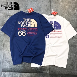 เสื้อยืดแขนสั้น คอกลม พิมพ์ลาย The North face แฟชั่นสําหรับผู้ชาย