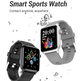 SE02 smart watch สมาร์ทดูหน้าจอขนาดใหญ่ตรวจสอบอัตราการเต้นของหัวใจอัตโนมัติรองรับภาษาไทย