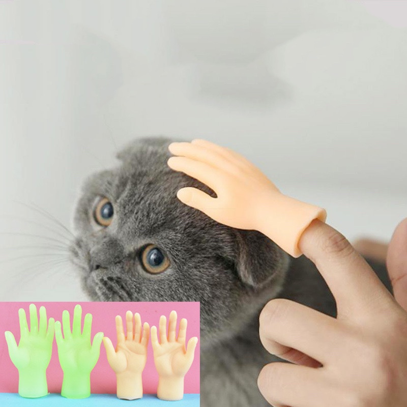 p-n-baby-pet-มือจิ๋ว-ของเล่นใหม่-มีหลายแบบให้เลือก-ของเล่นแมวตลก-น่ารัก-มือจิ๋ว