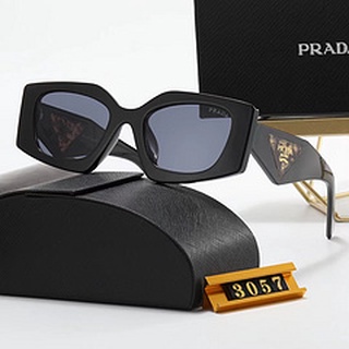 แว่นตากันแดด PRADA แฟชั่นใหม่ สําหรับผู้ชาย และผู้หญิง 3057 2022