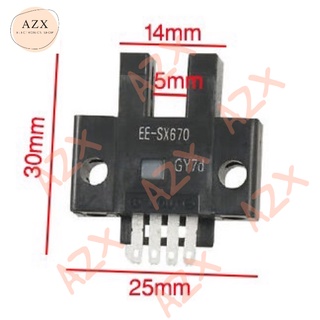 พร้อมส่ง! โฟโต้อิเล็กทริคเซนเซอร์ ออปโต้เซนเซอร์ เซ็นเซอร์ก้ามปู Photoelectric switch sensor base EE-SX670