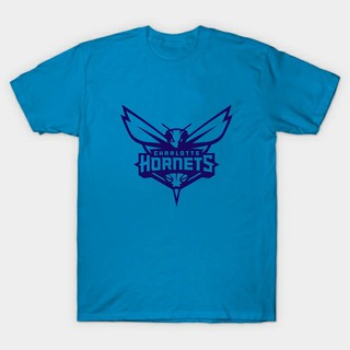 NBA Charlotte Hornets เสื้อยืดผ้าฝ้ายแขนสั้นคุณภาพสูง zH(