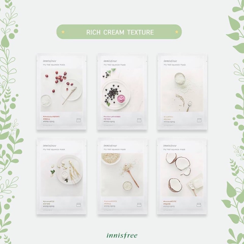 แผ่นมาส์กหน้า-innisfree