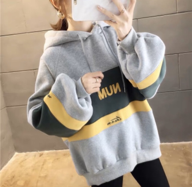 พร้อมส่ง-hooded-mun-sweatshirt-baobaoshop