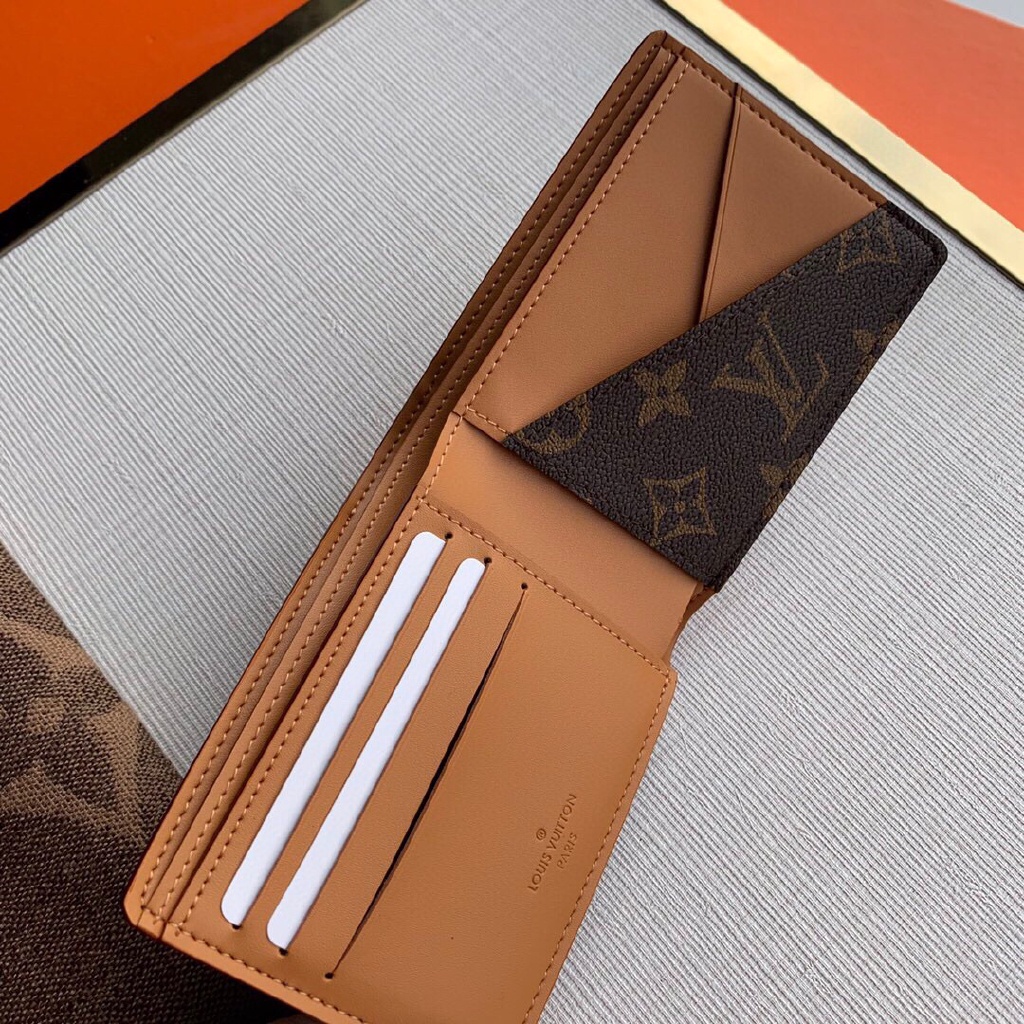 พรี-lv-louis-vuitton-multiple-wallet-ผู้ชายกระเป๋าสตางค์-กระเป๋าเงิน-เหรียญ