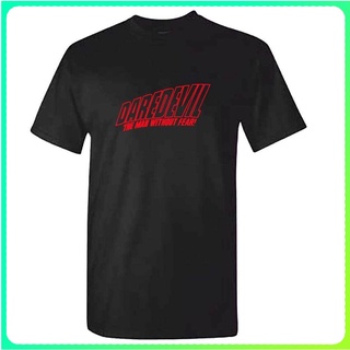 เสื้อยืดผ้าฝ้าย พิมพ์ลายการ์ตูนซุปเปอร์ฮีโร่ Daredevil Dare Devil สําหรับผู้ใหญ่ OFbdffDDmmifสามารถปรับแต่งได้