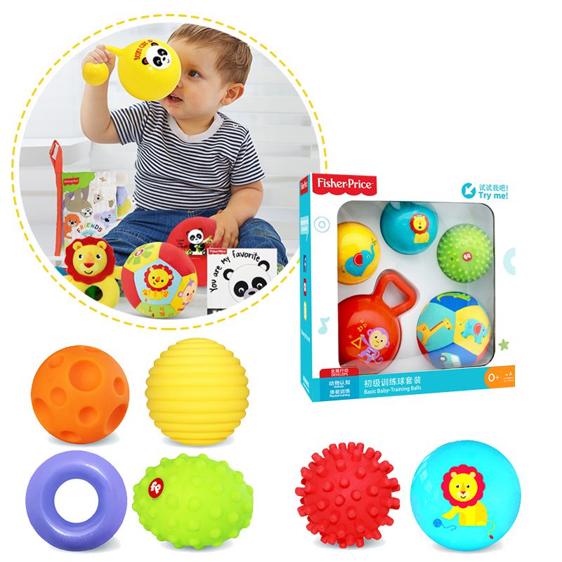 fisher-price-ลูกบอลยางกัด-ของเล่นเสริมพัฒนาการ-สําหรับเด็ก