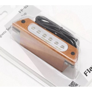 Pickup guitar ปิ๊กอัพกีต้าร์โปร่ง Flanger รุ่น FP-02 สีไม้ธรรมชาติ วัสดุคุณภาพดี ใช้งานง่าย - ส่งจากไทย มีปลายทาง