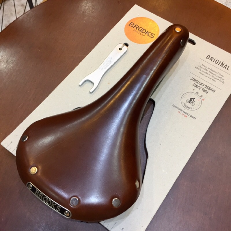 Selle Brooks Swallow Titanium - Cuir Noir - Rare, Légère, Vintage - NEUVE (boîte Ouverte)