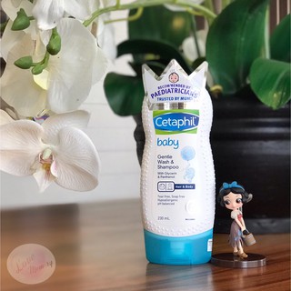 ภาพหน้าปกสินค้าCetaphil Baby Gentle Wash & Shampoo 230ml. (EXP.11/2023) ซึ่งคุณอาจชอบราคาและรีวิวของสินค้านี้
