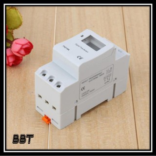 BBT Timer Switch THC15A เครื่องตั้งเวลาดิจิตอล 16 โปรแกรมมีให้เลือกตามการใช้งาน (220V หรือ 24V หรือ 12V) THC15A