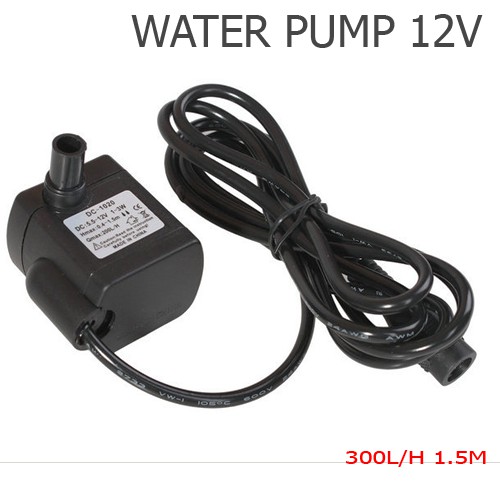 ปั๊มจุ่ม-12v-500ลิตร-ชั่วโมง-น้ำพุแมว-ปั๊มน้ำ-dc12v-500l-h-ปั๊มจุ่มขนาดเล็ก-ปั๊มแบบจุ่ม-3w-submersible-water-pump-500l-h