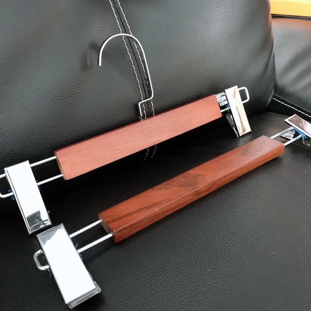 chers-ไม้แขวนไม้มีหนีบเหล็กไม้แขวนกางเกง-31cm-y-09