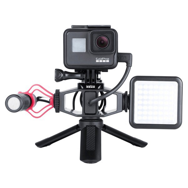 อะแดปเตอร์-vloging-สำหรับใส่ไมค์-หลอดไฟ-ขาเสียบ-hotshoe-สำหรับ-gopro-action-camera