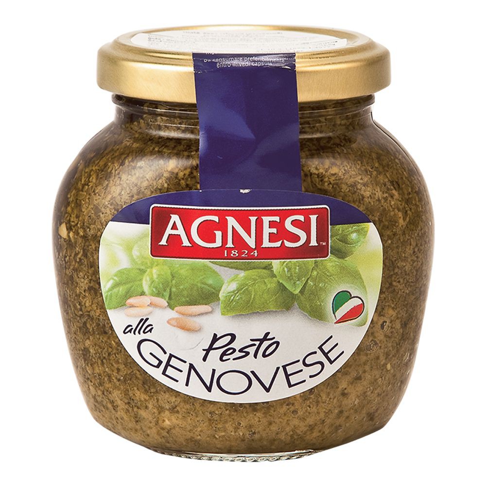 agnesi-pesto-genovese-แอคเนซี-เจโนเวเซ่-เพสโต้ซอส-185-ก