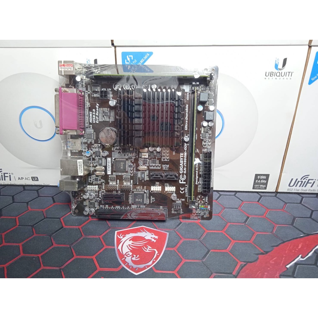 เมนบอร์ด GIGABYTE J1800MD2P Intel® Celeron® CPU J1800 RAM DDR3 2GB No