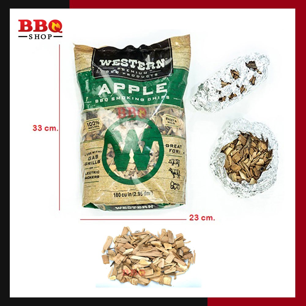 western-apple-chips-ไม้แอปเปิ้ลรมควันอาหารbbq-smoking-chips