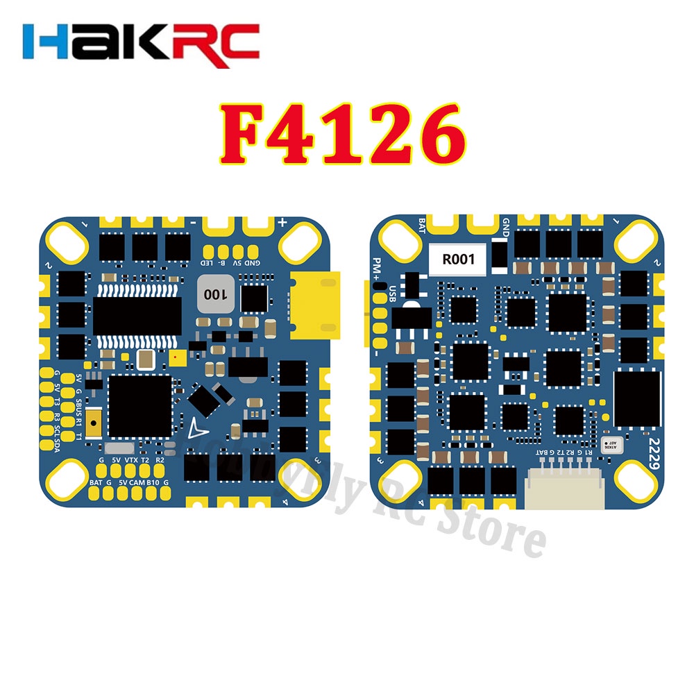 hakrc-f4126-f411-aio-ตัวควบคุมการบิน-icm42688-blheli-s-20a-esc-เซนเซอร์วัดกระแสไฟบารอมิเตอร์ในตัว-osd-2-6s-สําหรับโดรนบังคับ-fpv