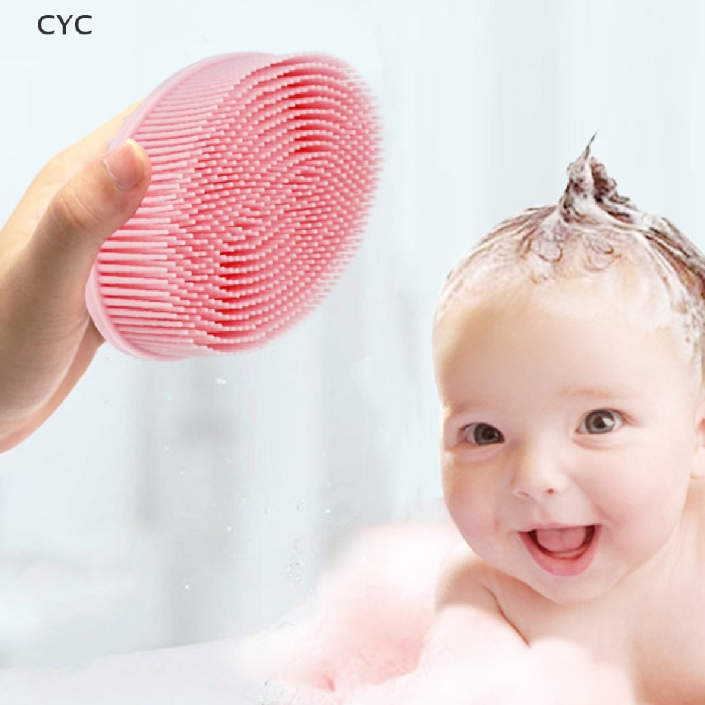 cyc-silicone-body-brush-baby-shower-sponge-dry-massage-bath-towel-for-body-bast-cy