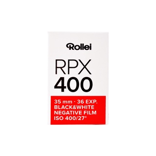 ภาพขนาดย่อของภาพหน้าปกสินค้าฟิล์มขาวดำ Rollei RPX 400 35mm 36exp 135-36 ฟิล์มถ่ายรูป ฟิล์ม 135 black and white Film จากร้าน blkfilm บน Shopee