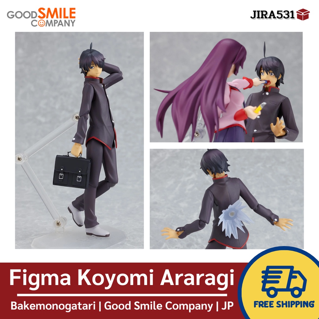 [มือ 1 / กรุณาตรวจสอบรายละเอียด] Figma Koyomi Araragi (Figma 097 ...