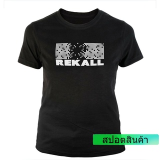 เสื้อยืด คอกลม พิมพ์ลายโลโก้ Rekall Total Oh Rekall ลดราคาครั้งใหญ่