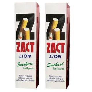 ZACT แซคท์ ยาสีฟัน สำหรับผู้สูบบุหรี่  160 กรัม (1 แถม 1)   8850002009011