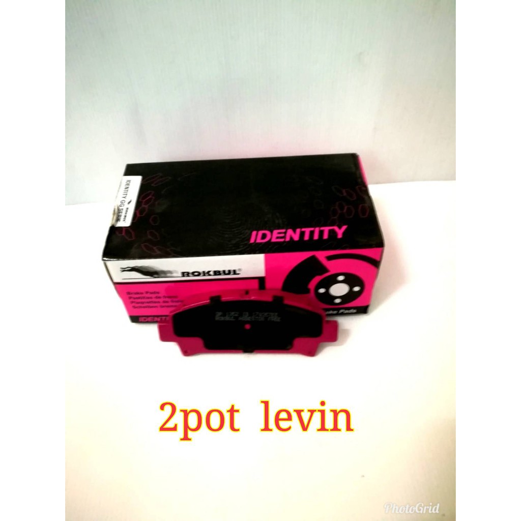 ผ้าเบรคหน้า 2 pot levin Shopee Thailand