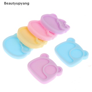 [Beautyupyang] จานอาหารจิ๋ว 1/12 สําหรับตกแต่งบ้านตุ๊กตา 4 ชิ้น ต่อชุด