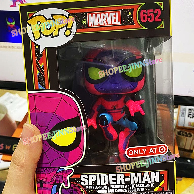 ภาพสินค้าJINN Funko Pop Marvel: Spider-Man No Way Home Spiderman IronSpider Gameverse Spiderman รูปของเล่นสะสมพร้อมกล่องวันเกิดเด็กของขวัญ จากร้าน jinnstore.th บน Shopee ภาพที่ 8