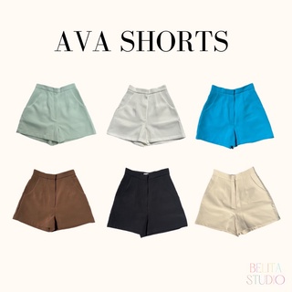 Ava shorts เสื้อผ้าแบรนด์ belitastudio