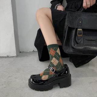 สินค้า ญี่ปุ่น แมรี่ สาวมีค่า ก้นหนา จขกท เหมือนกัน รองเท้า 2020 ใหม่ โลลิต้า เค้กฟองน้ำ เล็ก รองเท้าหนัง ป่า หยาบ กับ ย้อนยุค