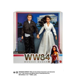 ww84 wonder​ woman​ collector doll mattel barbie dc superhero ตุ๊กตา​ วันเดอร์​ วู​แมน​ 1984 gal gadot