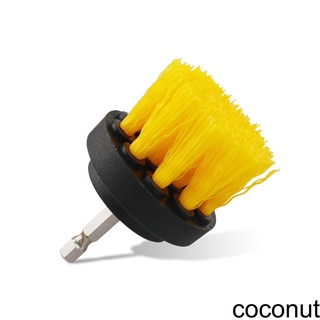 [Coco] Sink Drill Nylon Brush Countertop Shower Stall Scrubber Portable Cleaning Tool Quick Release 1/4 Inch Shank