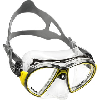 CRESSI ADULT AIR PROFESSIONAL MASK SIL CRYSTAL FRAME-หน้ากากดำน้ำ สำหรับผู้ใหญ่ อุปกรณ์ดำน้ำ