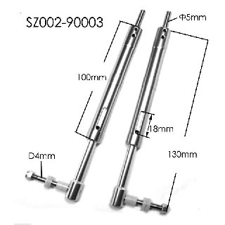 ขาล้อ retract 130mm. SZ002-90003 อะไหล่เครื่องบินไฟฟ้า DIY ชุดไฟ