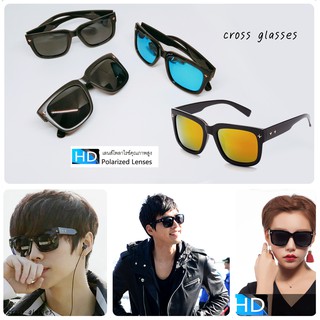 สินค้า แว่นกันแดด เลนส์ HD Polarized ทรงเหลี่ยม รหัส SGPO30