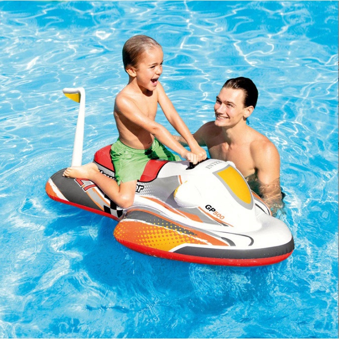 ภาพหน้าปกสินค้าINTEX แพยาง แพเป่าลม เวฟไรเดอร์ Wave Rider Ride-On Inflatable Pool Float รุ่น 57520