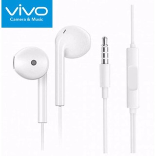 【VIVO】ของแท้ ชุดหูฟังสเตอริโอ พร้อมไมโครโฟนเบส สําหรับ VIVO Android 3.5 มม.