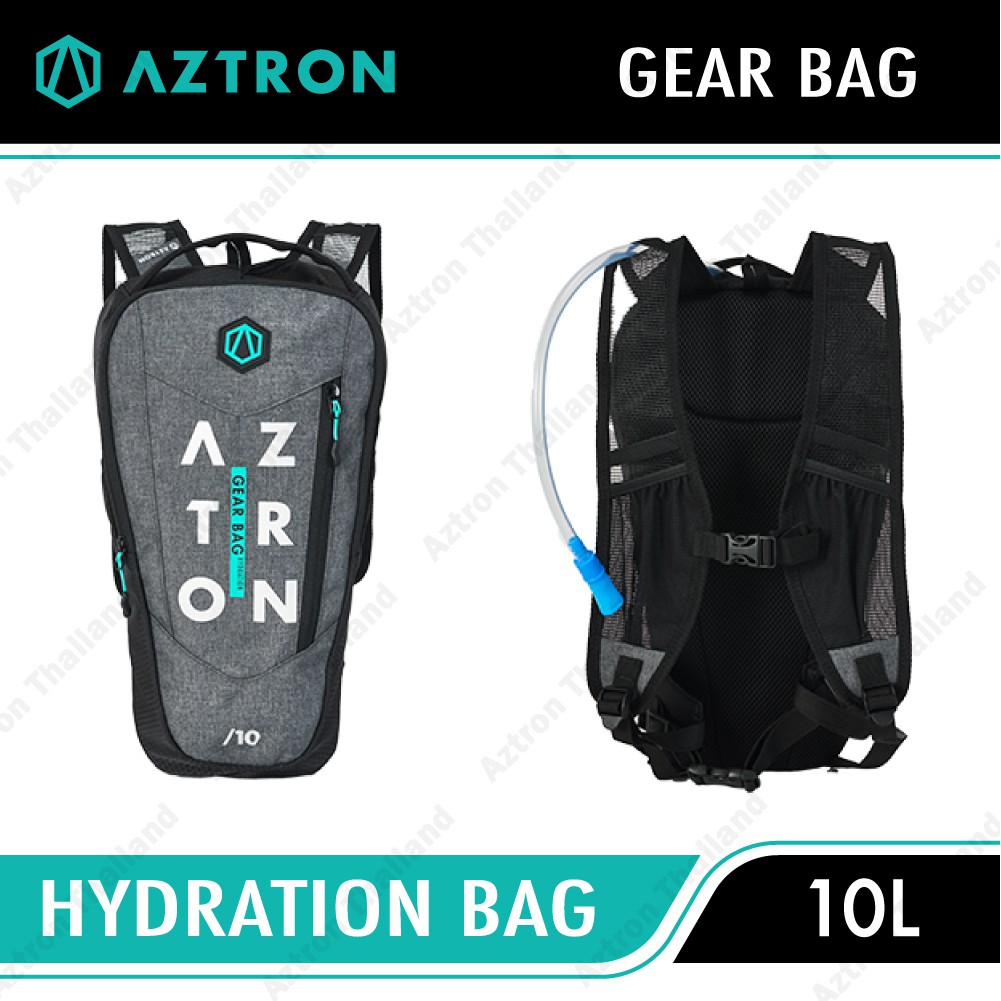 aztron-hydration-bag-กระเป๋าเป้-กระเป๋าสะพายหลัง-กระเป๋ามีถุงน้ำในตัว-วัสดุดีทนทาน-นุ่มยืดหยุ่นได้