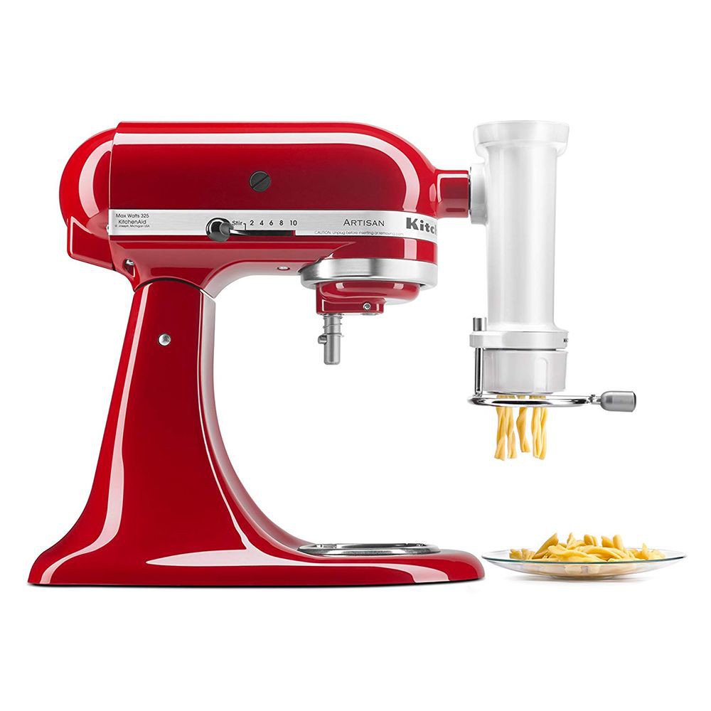 อุปกรณ์เสริมทำเส้นพาสต้า-kitchenaid-kpexta-อุปกรณ์ทำพาสต้าเส้นสด-pasta-press-สามารถทำเส้นพาสต้าได้ถึง-6-แบบ-ได้แก่-มักโร