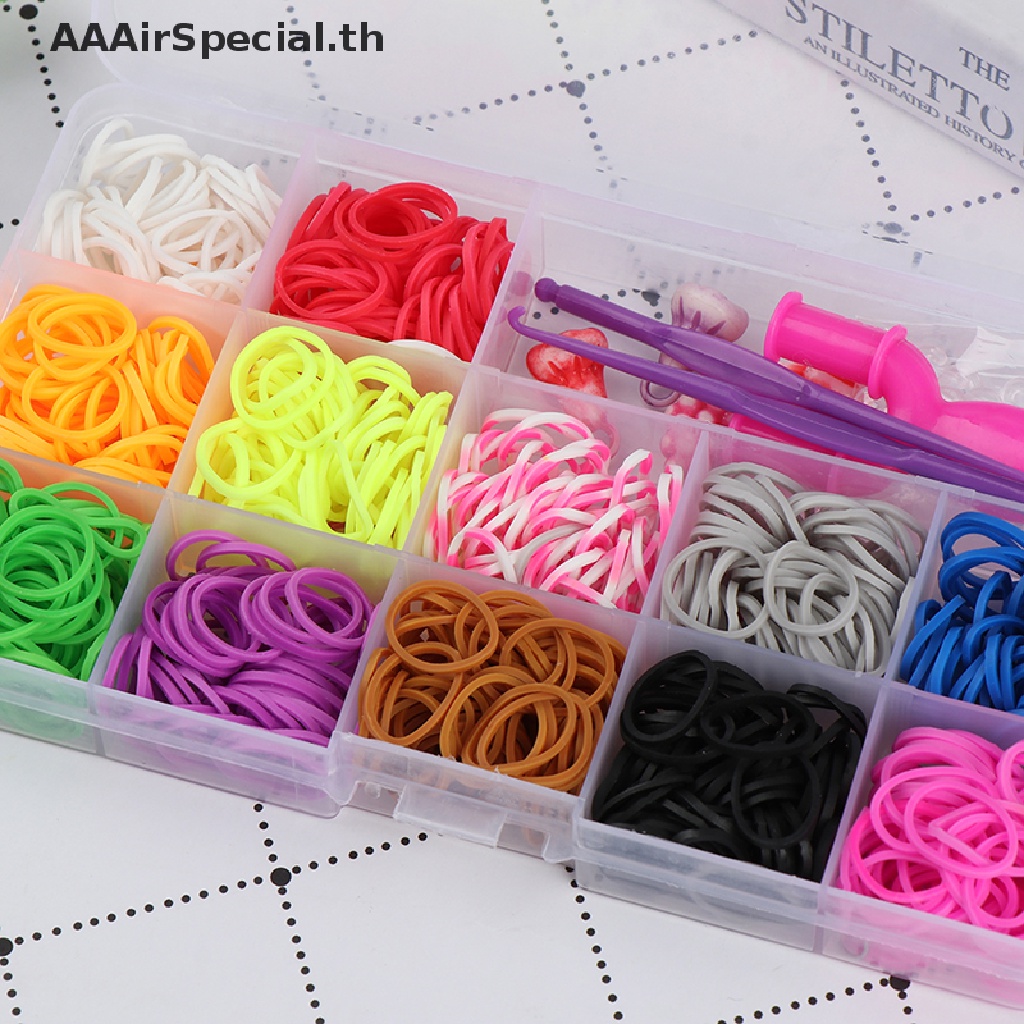 aaairspecial-ยางวงลูม-สําหรับถักสร้อยข้อมือ-diy-600-ชิ้น