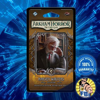 สินค้า Arkham Horror The Card Game [LCG] Harvey Walters Investigator Starter Deck Boardgame พร้อมซอง [ของแท้พร้อมส่ง]