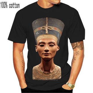 เสื้อยืดผ้าฝ้ายพิมพ์ลายคลาสสิก พร้อมส่ง เสื้อยืดแขนสั้น พิมพ์ลายรูปปั้นอียิปต์ Berlin หลากสี สไตล์โบราณ แฟชั่นยอดนิยม สํ